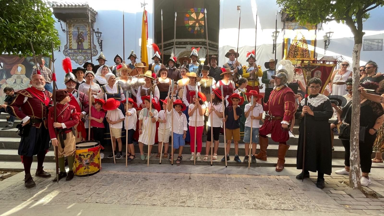 Desfile por el nacimiento de Velázquez