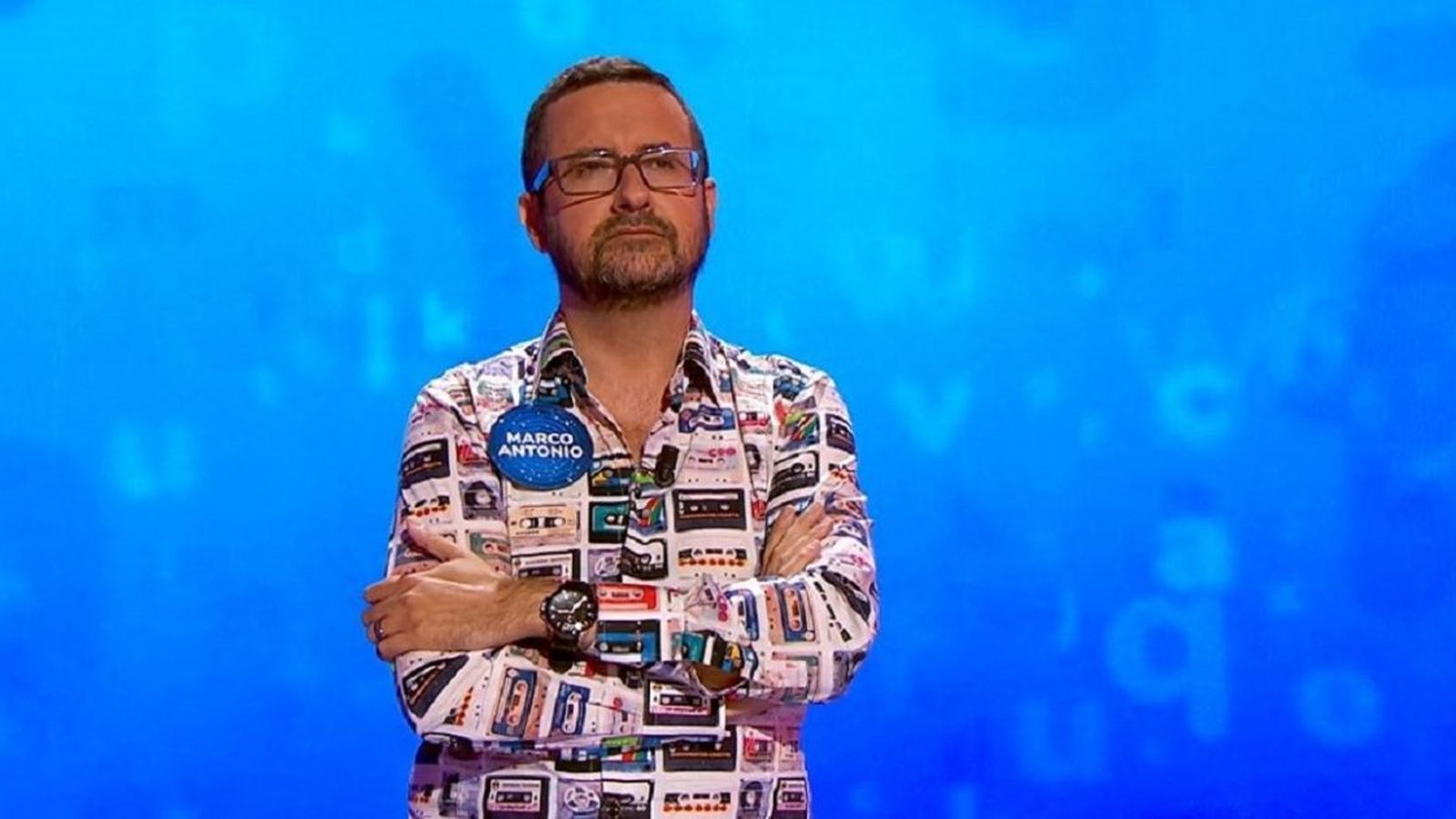 Marco Antonio en una entrega de 'Pasapalabra'