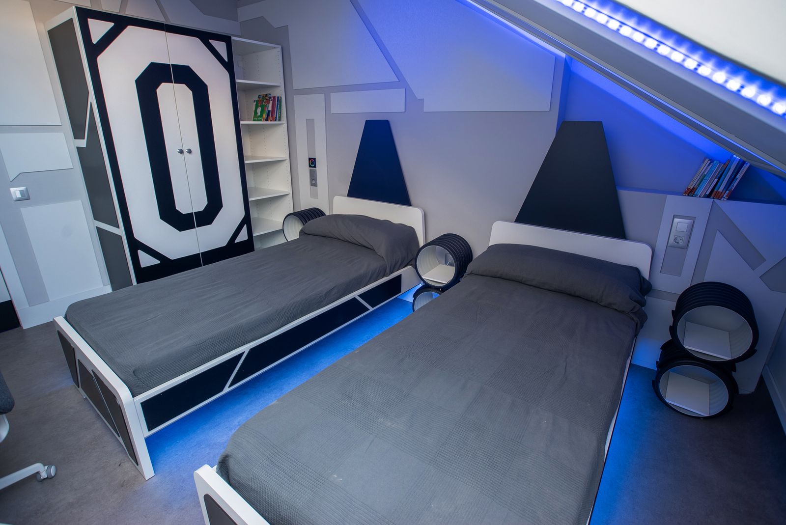 La nave espacial de la Asociación Española contra el Cáncer para niños enfermos