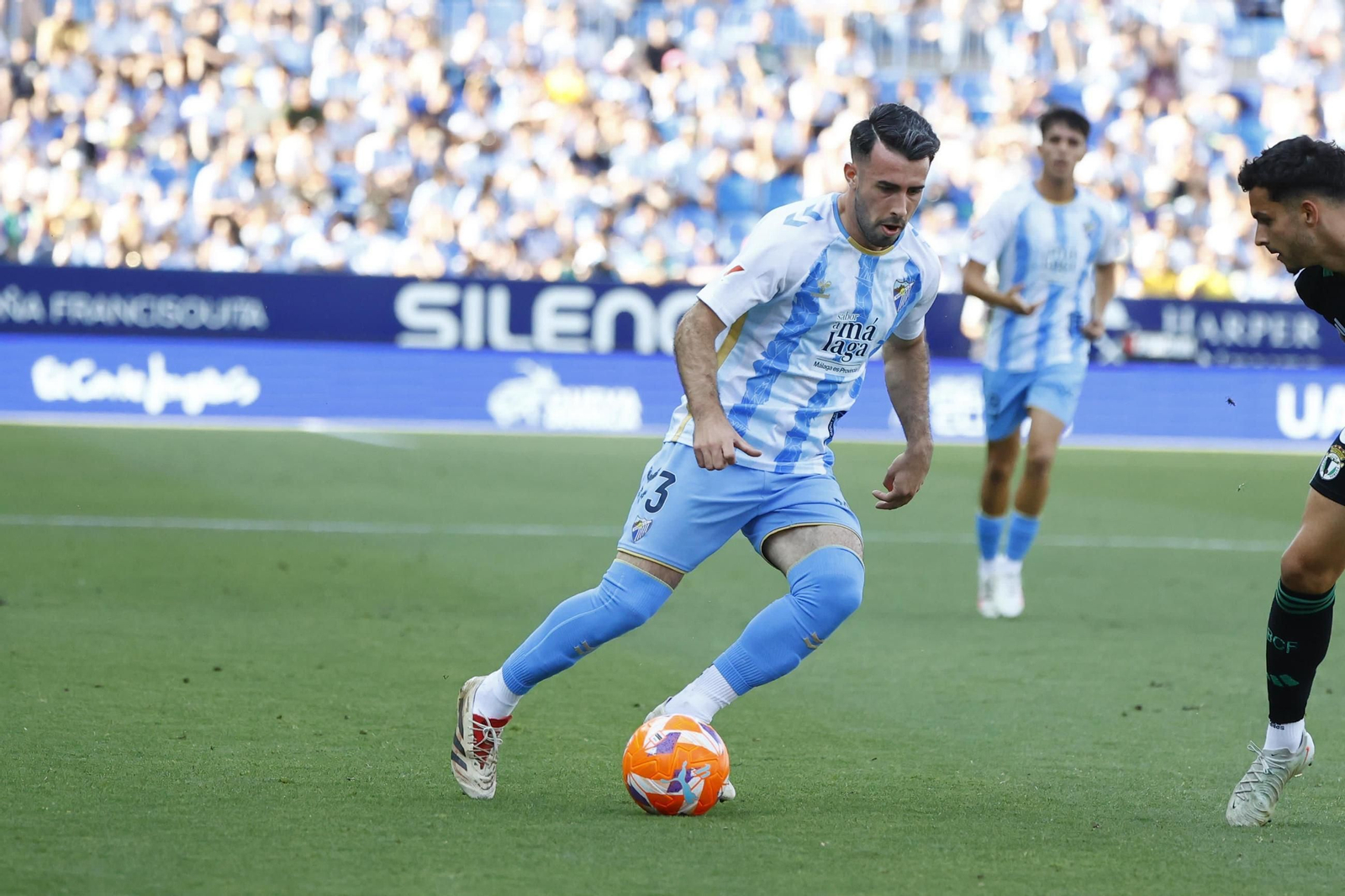 El Málaga CF-Burgos, en fotos