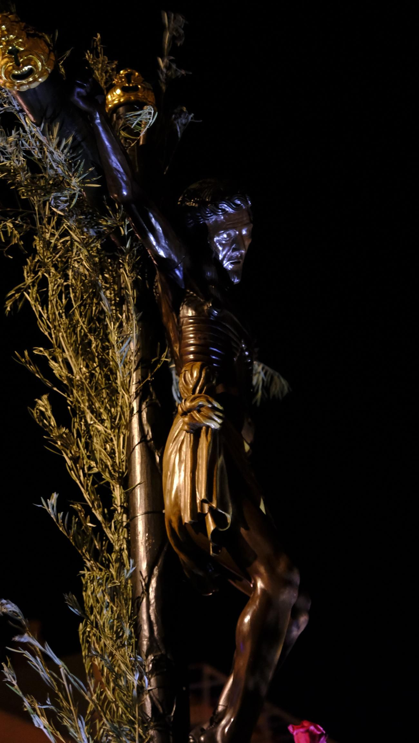 Las imágenes del Vía Crucis del Cristo de la Escucha