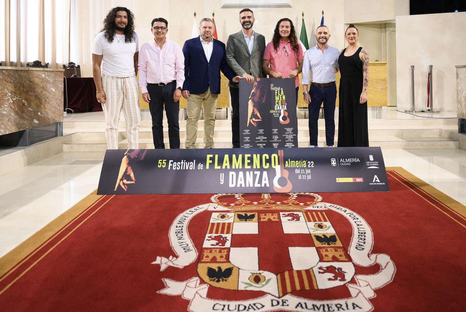 Acto de presentación del 55º Festival de Flamenco y Danza de Almería.