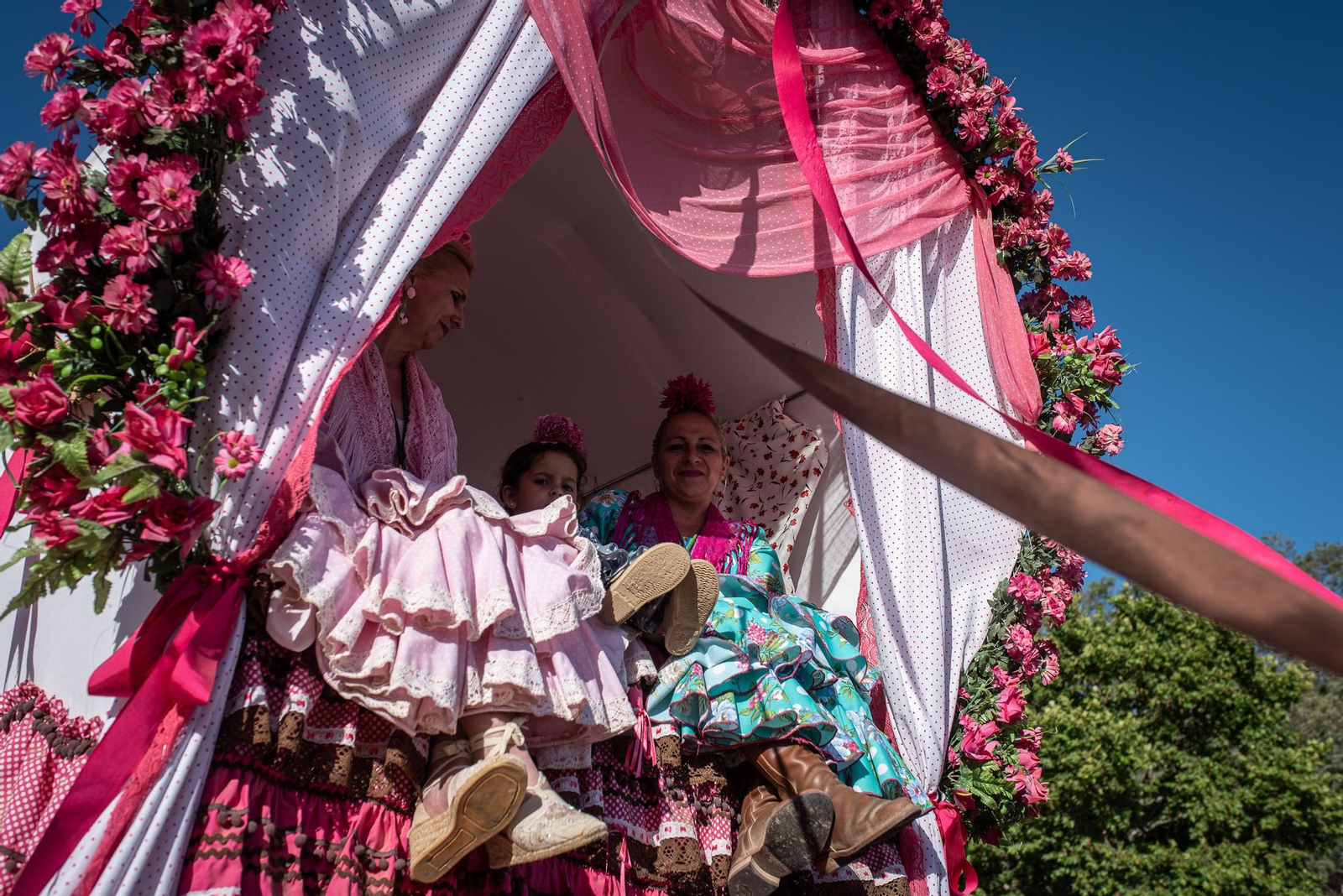 Recorrido por las casas y la aldea del Rocío, en imágenes