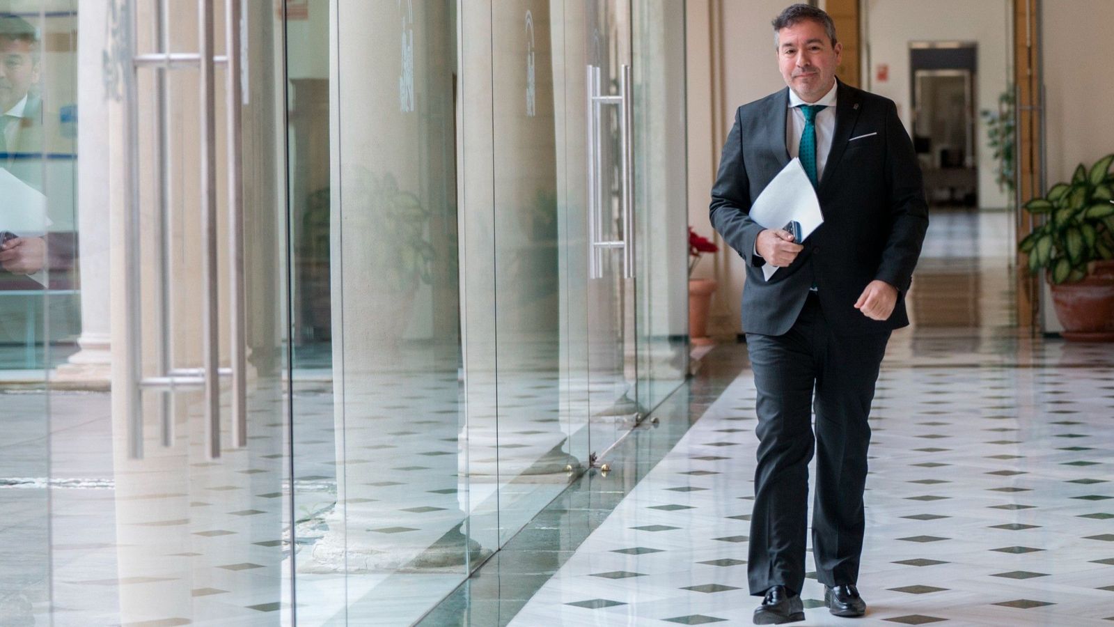 El delegado territorial de Economía de la Junta en Granada, Gumersindo Fernández