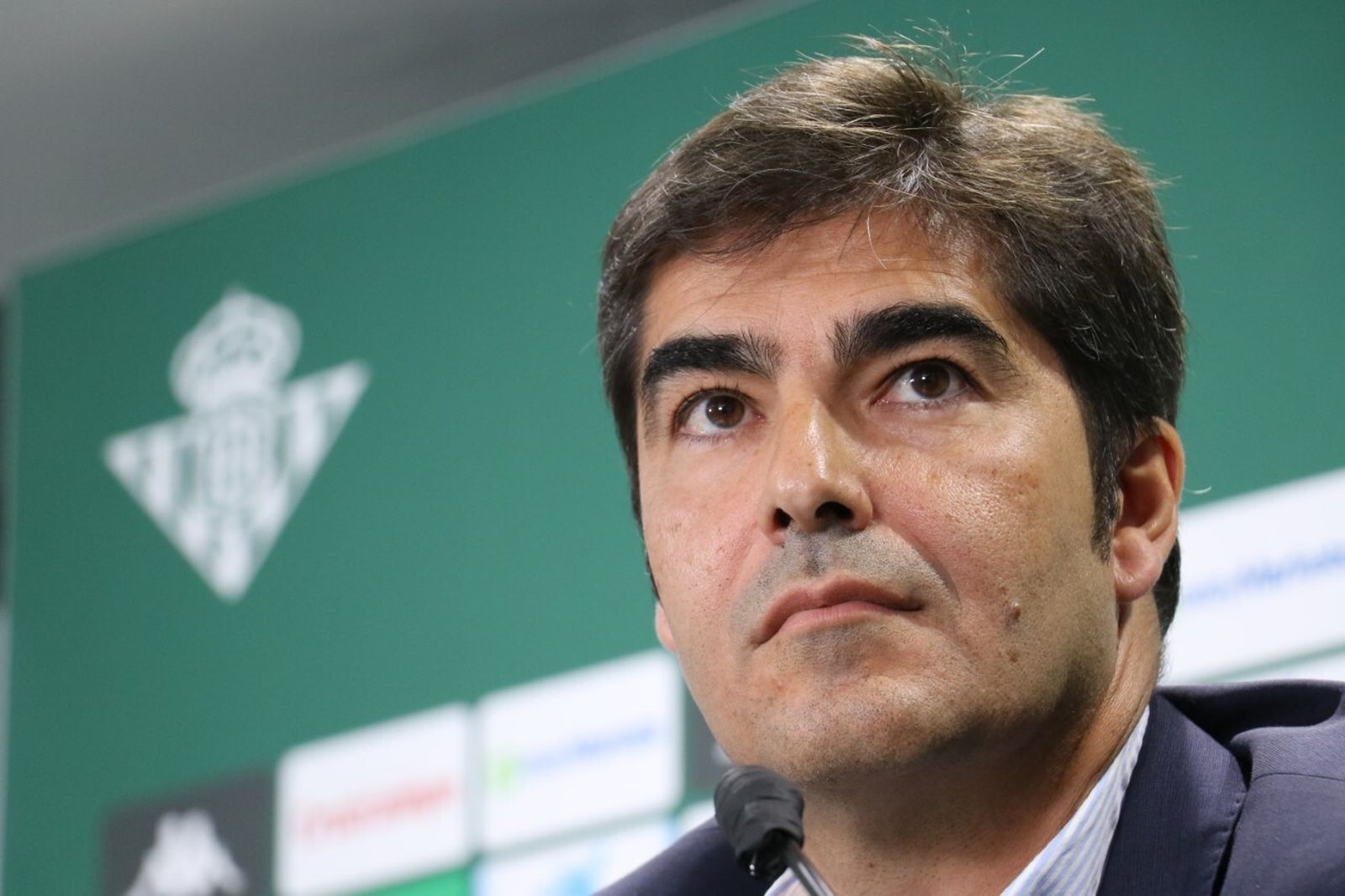 Ángel Haro durante la rueda de prensa de hoy.