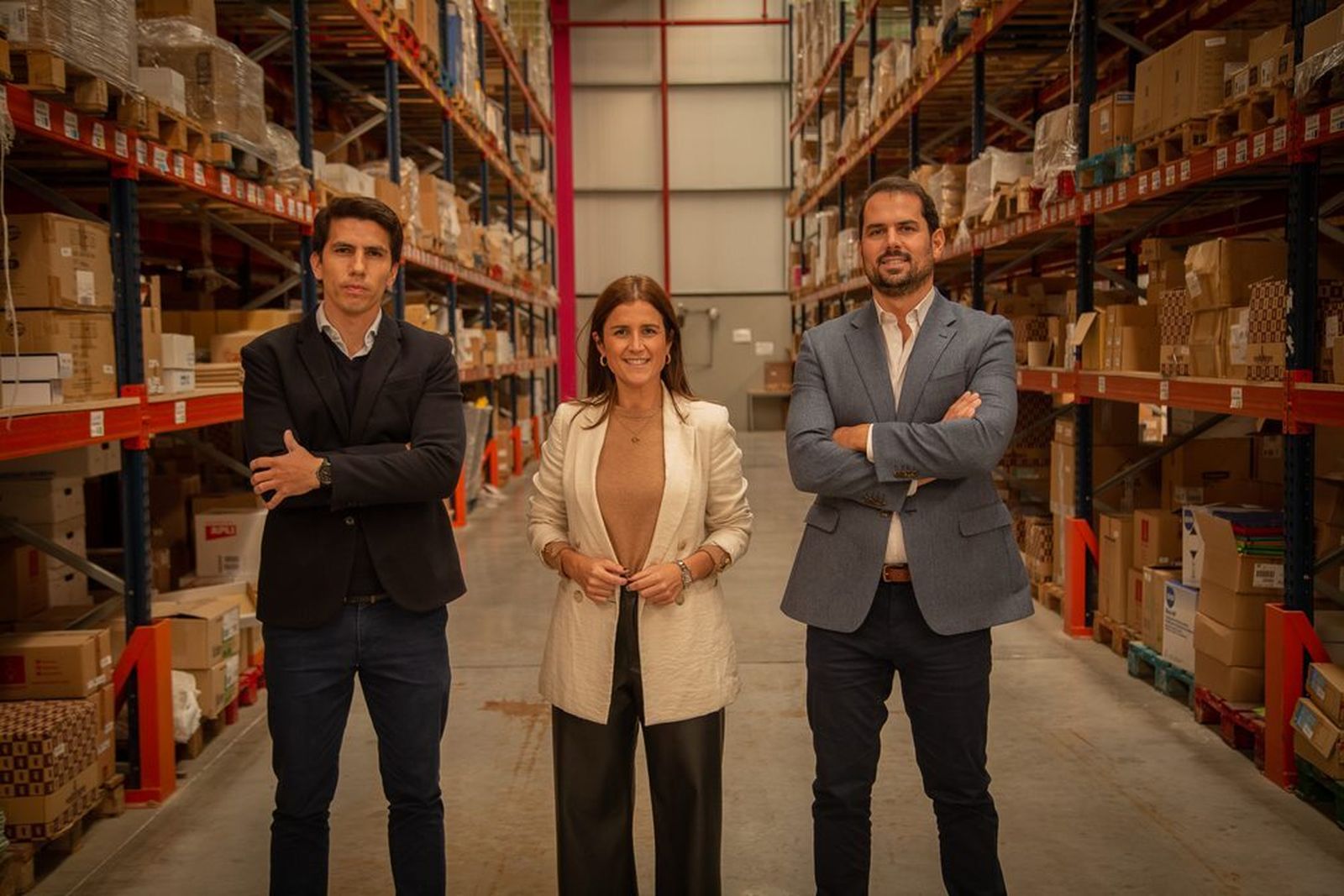 Los responsables de Vistalegre Solutions.