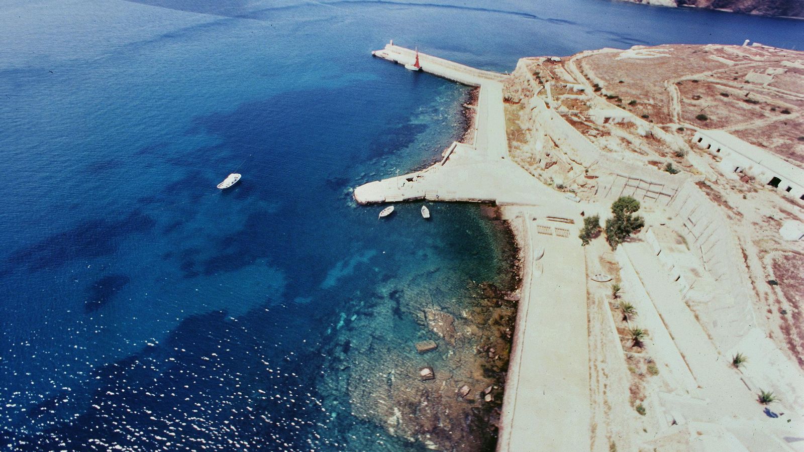 Una foto de las Islas Chafarina.