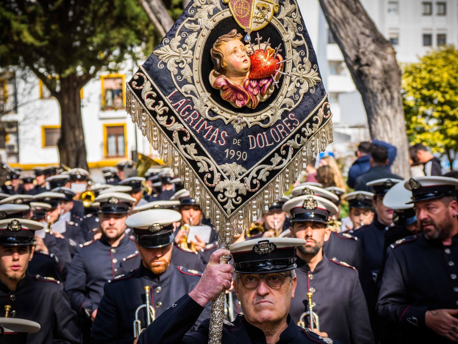 Sones cofrades en el Parque: celebrado el certamen de bandas de Nazareno en San Fernando