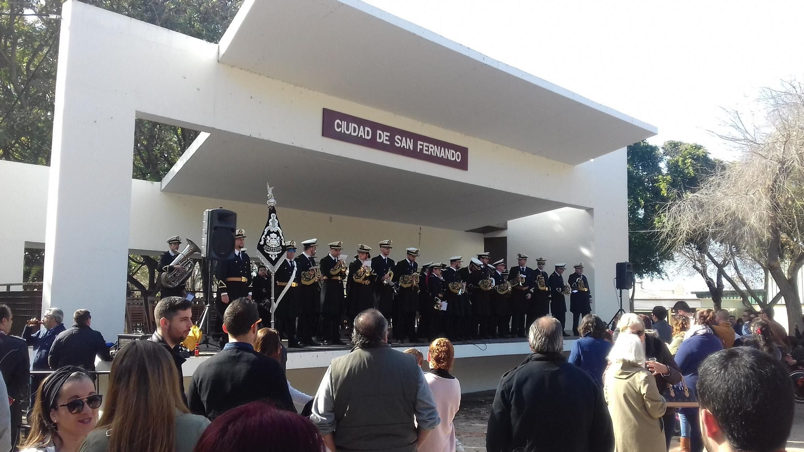 Certamen de bandas del Nazareno celebrado en el Parque, en una imagen de archivo.