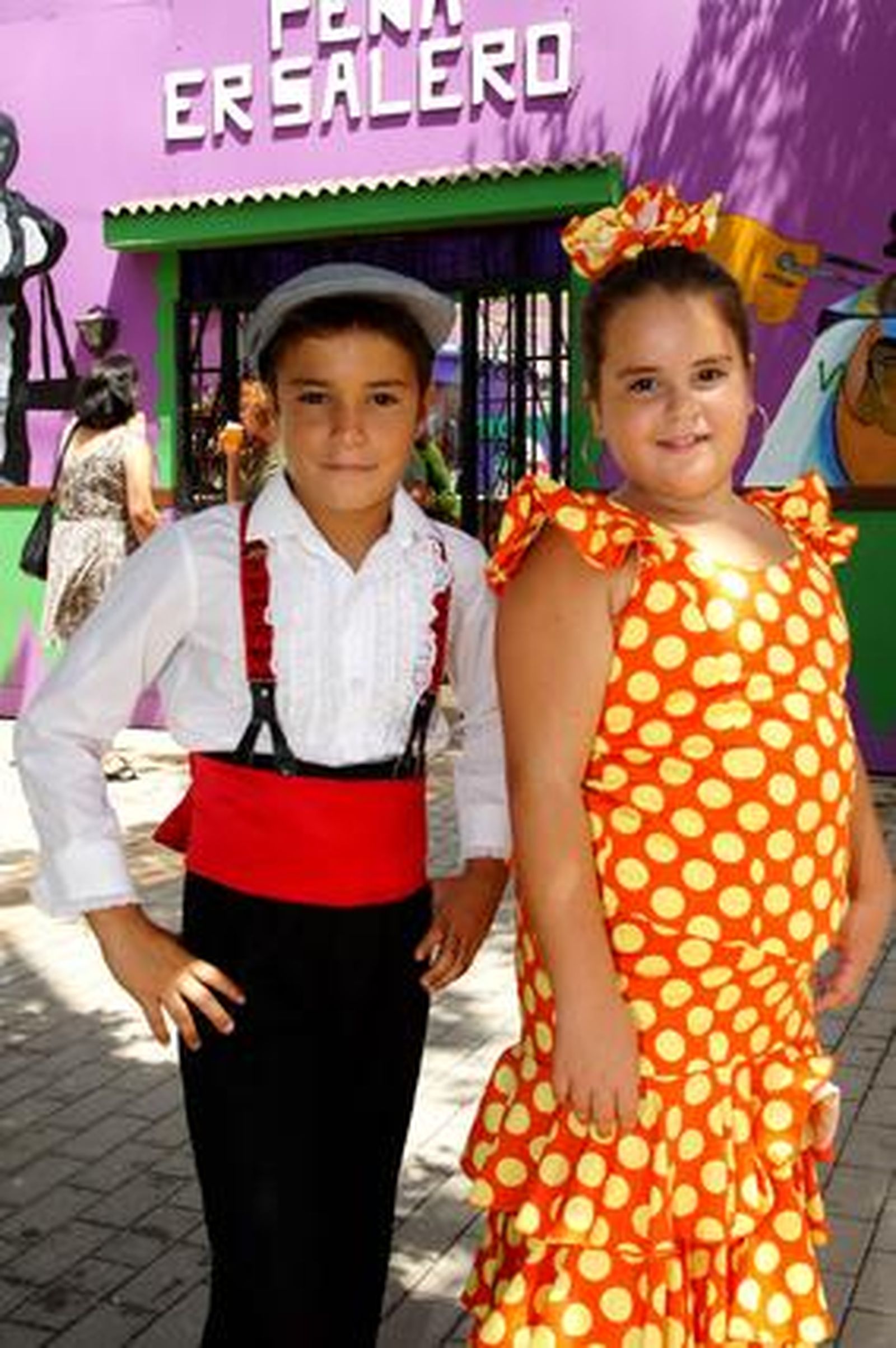 Los más pequeños también disfrutan de la Feria. 

Foto: Punto Press