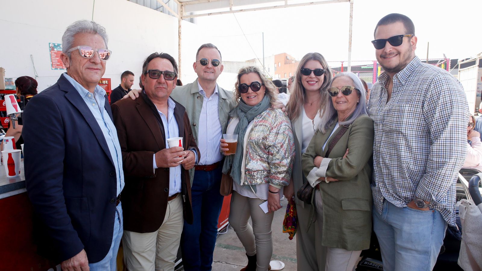 Las imágenes de la Pre-feria los 15V  en Los Barrios