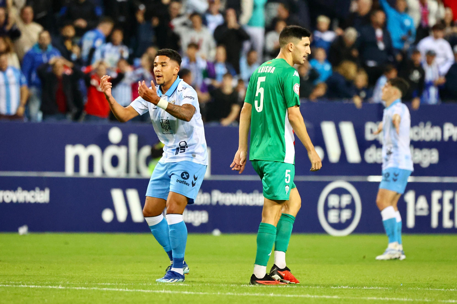 El Málaga CF-Alcoyano, en fotos