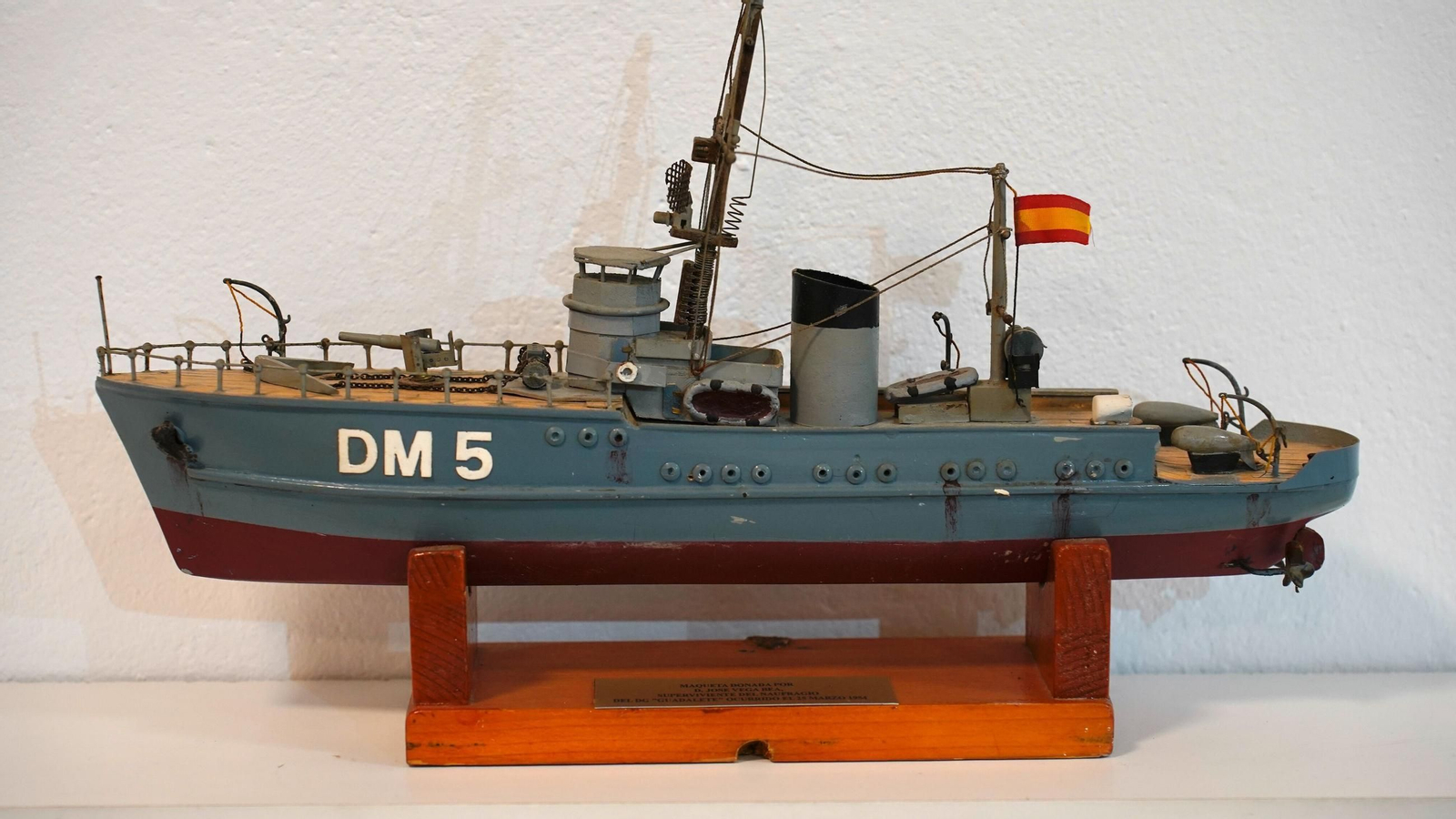 Entrevista con el comandante naval Fernando García, en la sede la comandancia de Algeciras