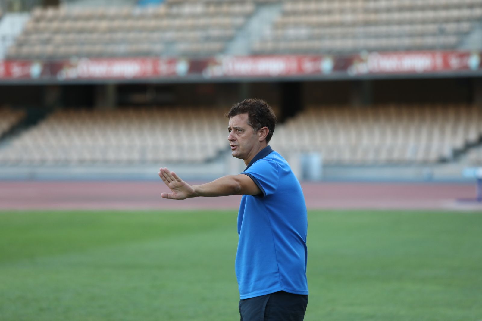 Paco Cala, entrenador del Jerez Industrial