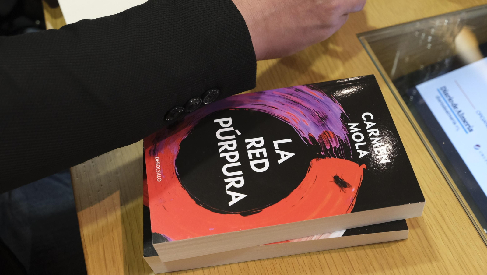 Imágenes de Diario de los Libros con Carmen Mola