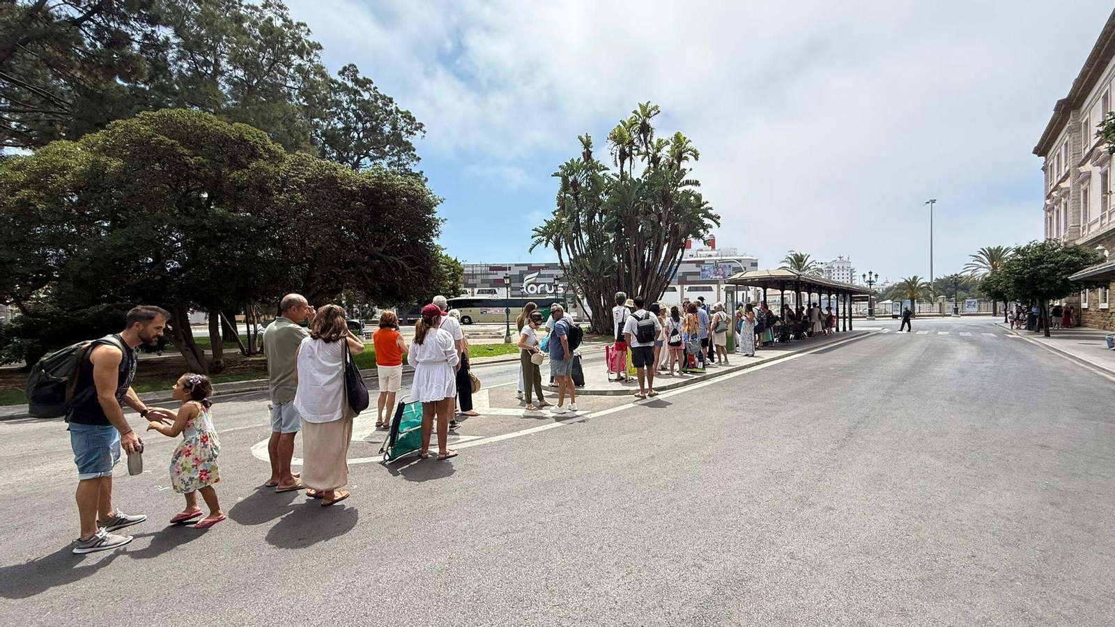 Así está el transporte público en Cádiz
