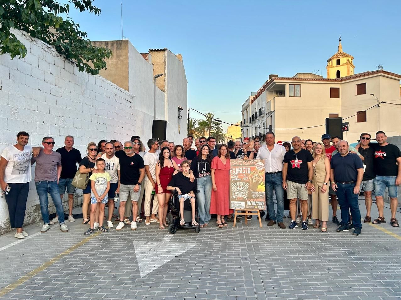 Numerosos rockeros han participado en la presentación oficial del Cartel del 40 aniversario