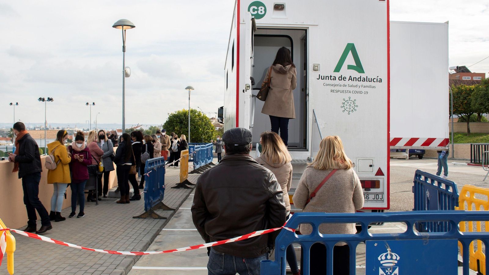 Cribados en San Roque, Cádiz.