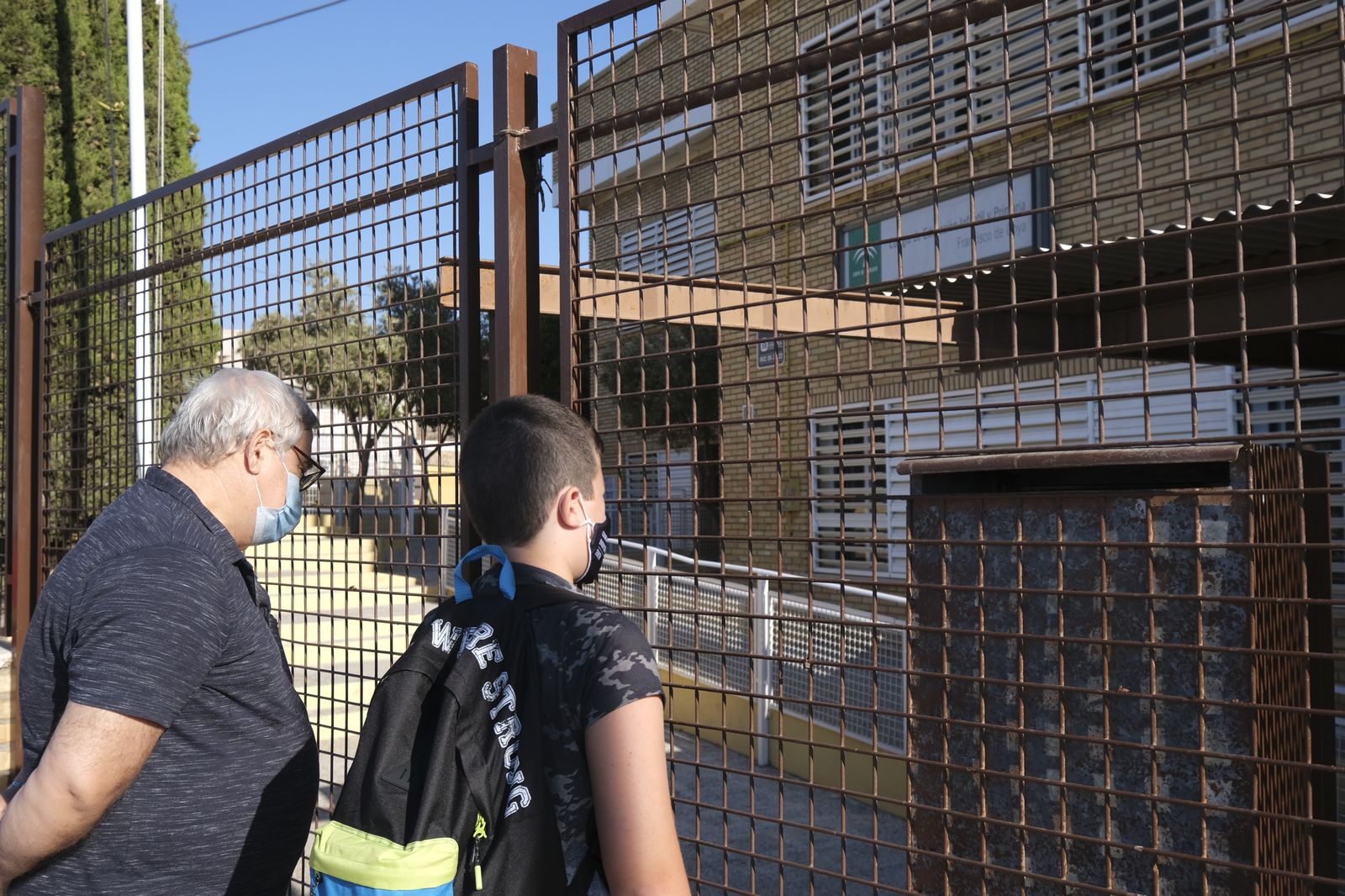 Primer día del curso escolar en Almería