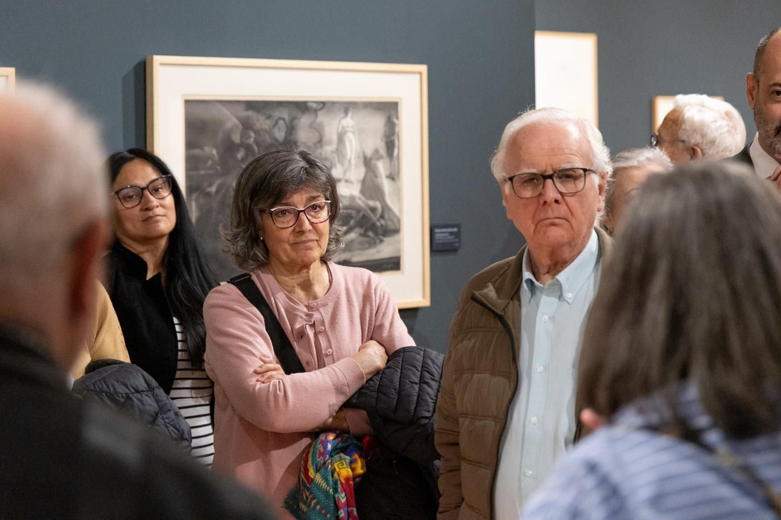 Inauguración de la nueva sala de exposiciones permanentes del Museo de Jaén con la colección de arte gráfico