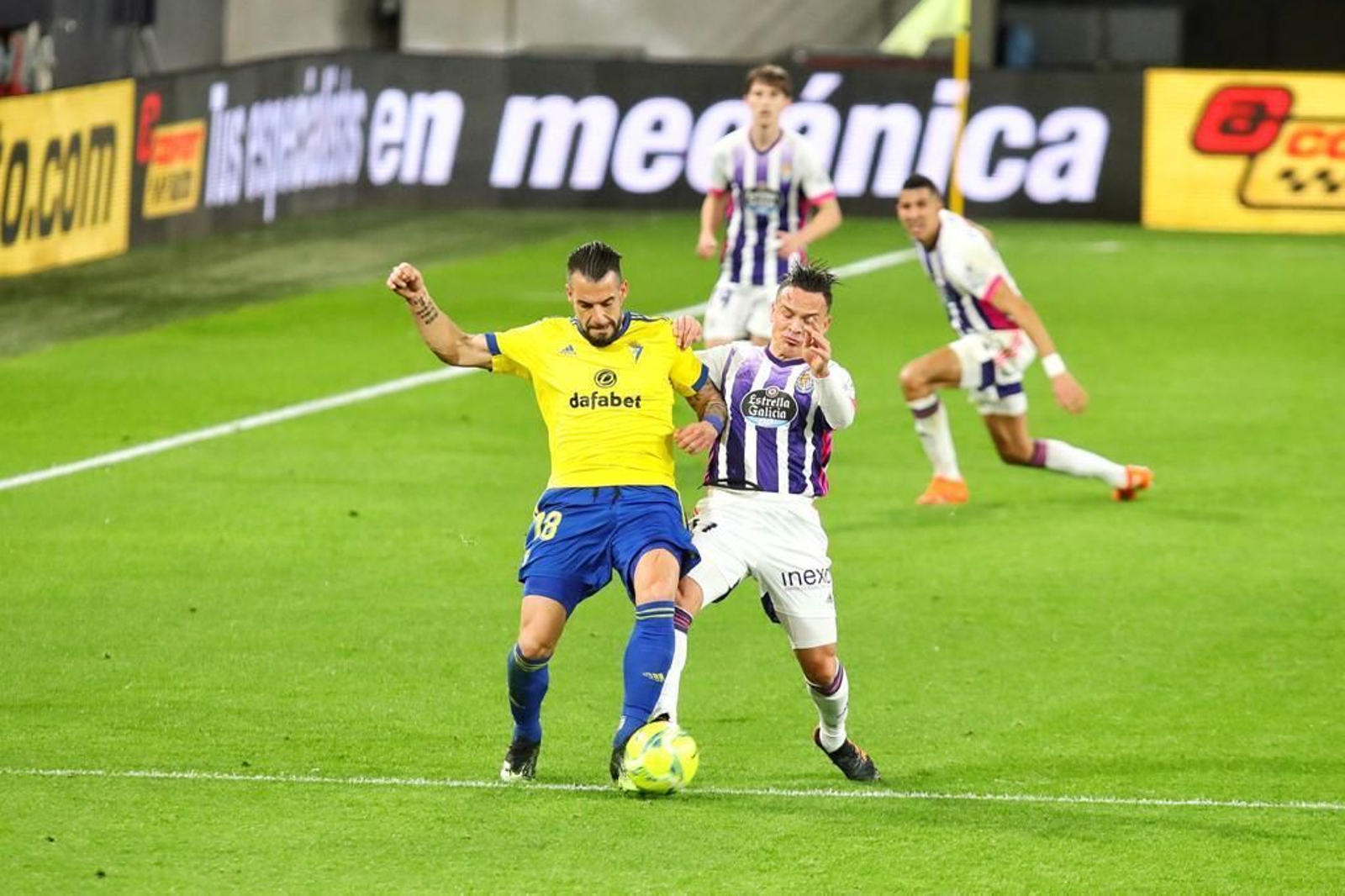 Imágenes del Cádiz-Valladolid