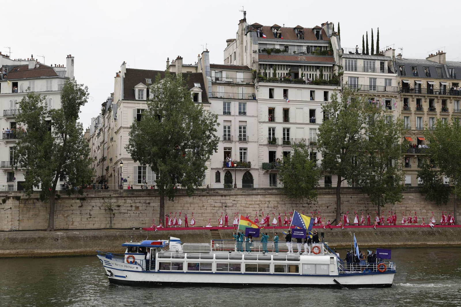 Las fotos de la ceremonia de inauguración de los Juegos Olímpicos de París 2024