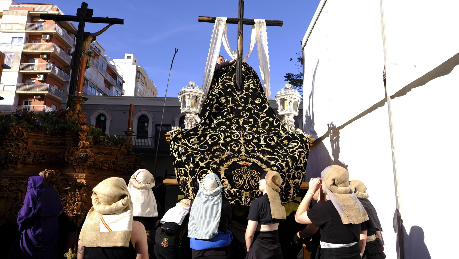 Angustias en la Semana Santa de Almería 2025