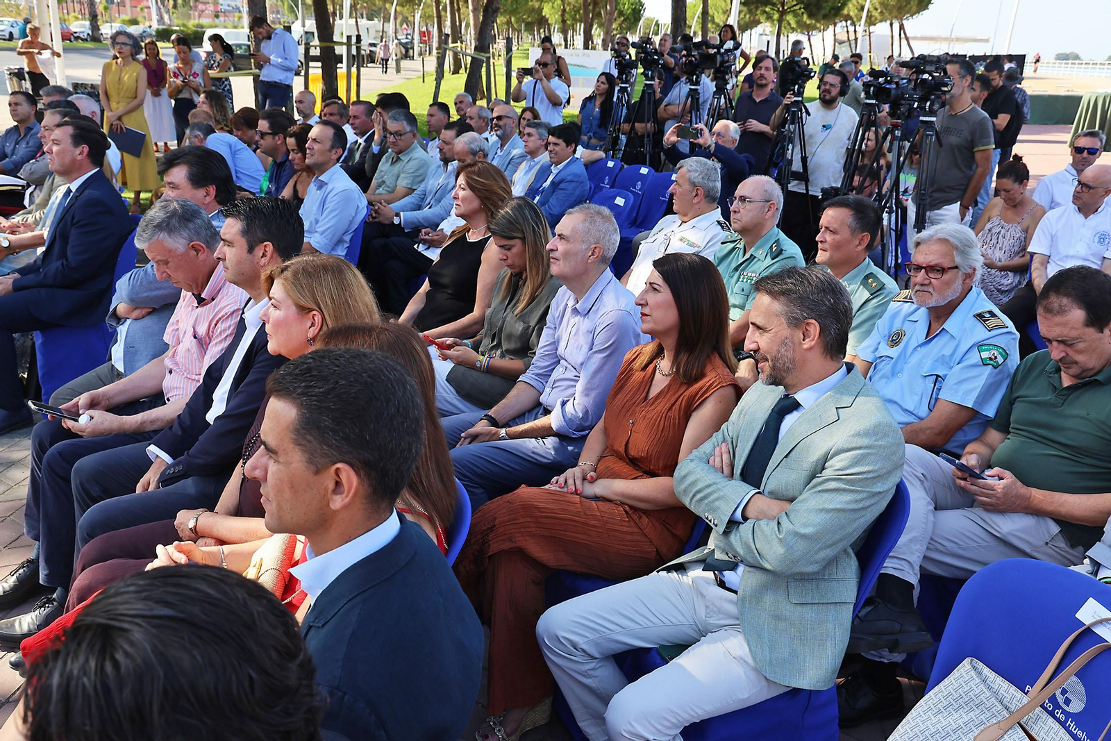 Inauguración de la unión del muelle de la Río Tinto en Imágenes