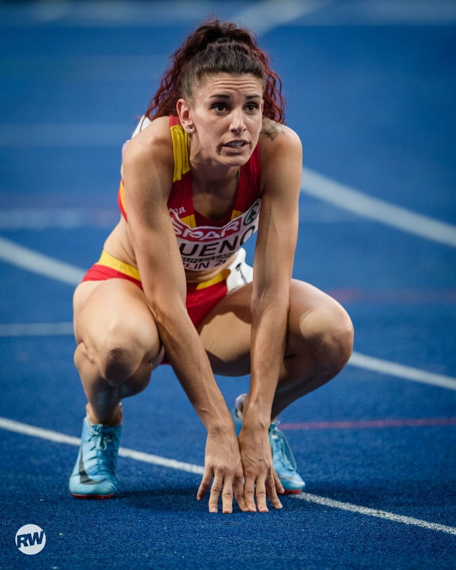 Laura Bueno, con la camiseta de la selección española