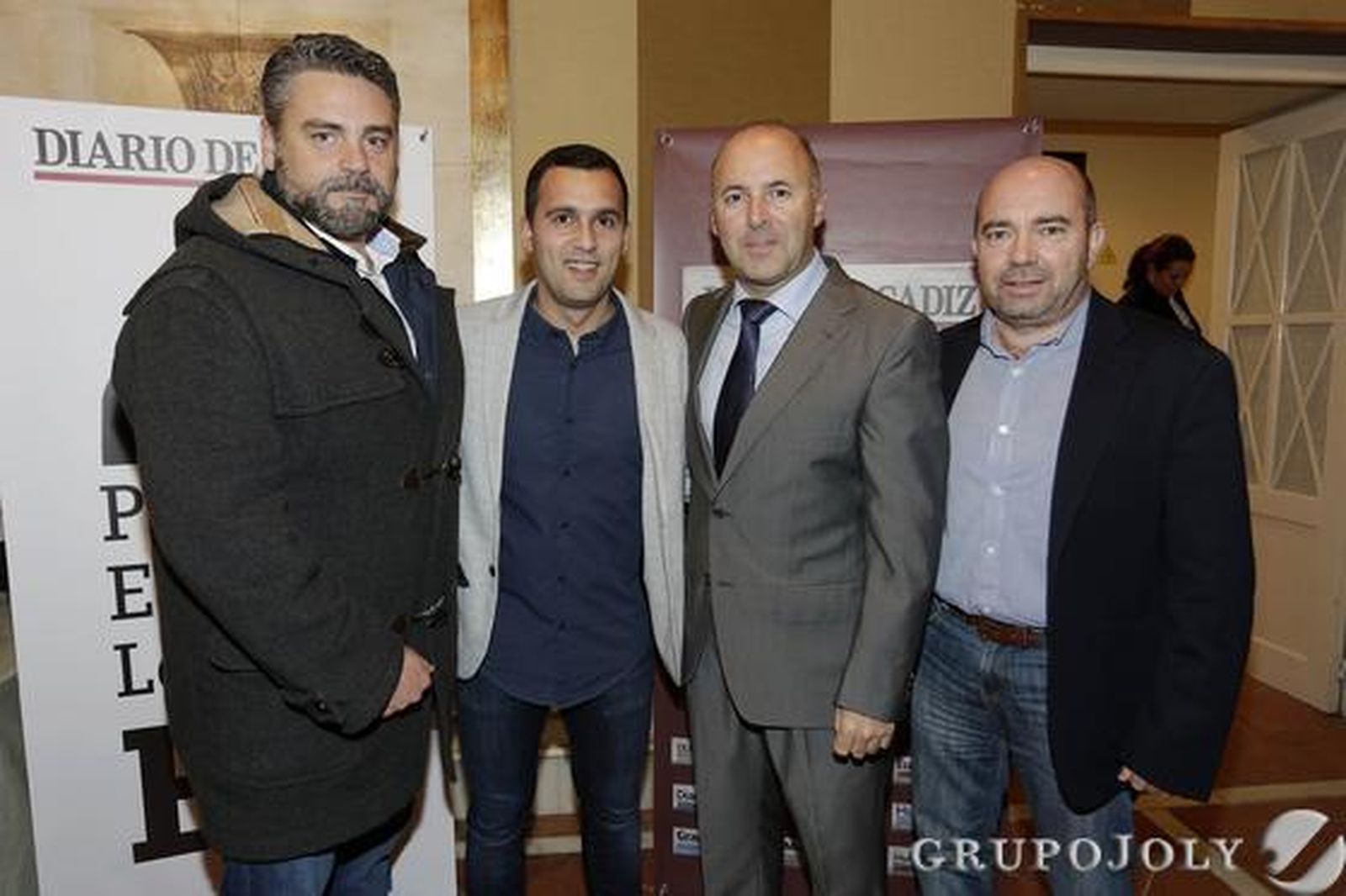Manuel González, Rafael Burgal, Pedro Espinosa y Joaquín Benítez.  

Foto: Julio Gonzalez-Joaquin Pino-Fito Carreto