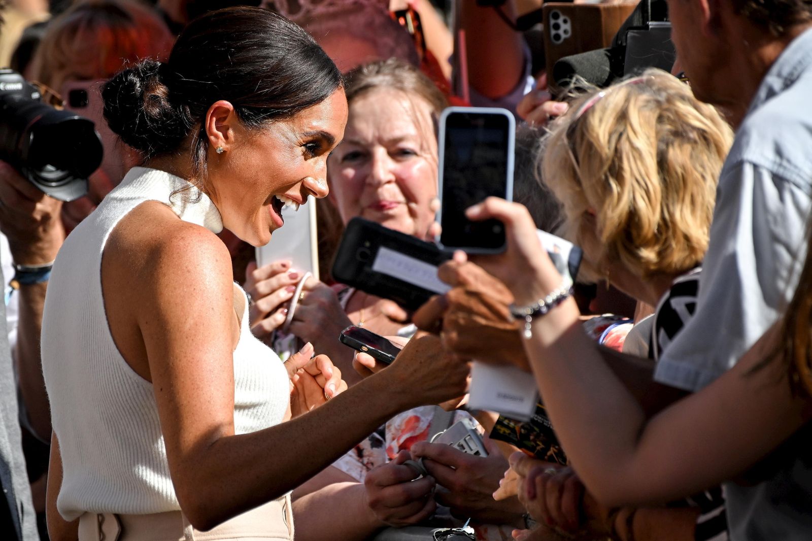 Los duques de Sussex en la presentación de los Juegos Invictus en Dusseldorf