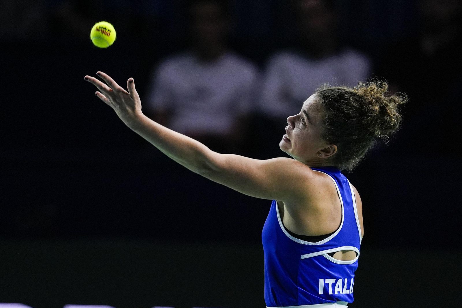 El Italia-Japón de la Billie Jean King en Málaga, en fotos
