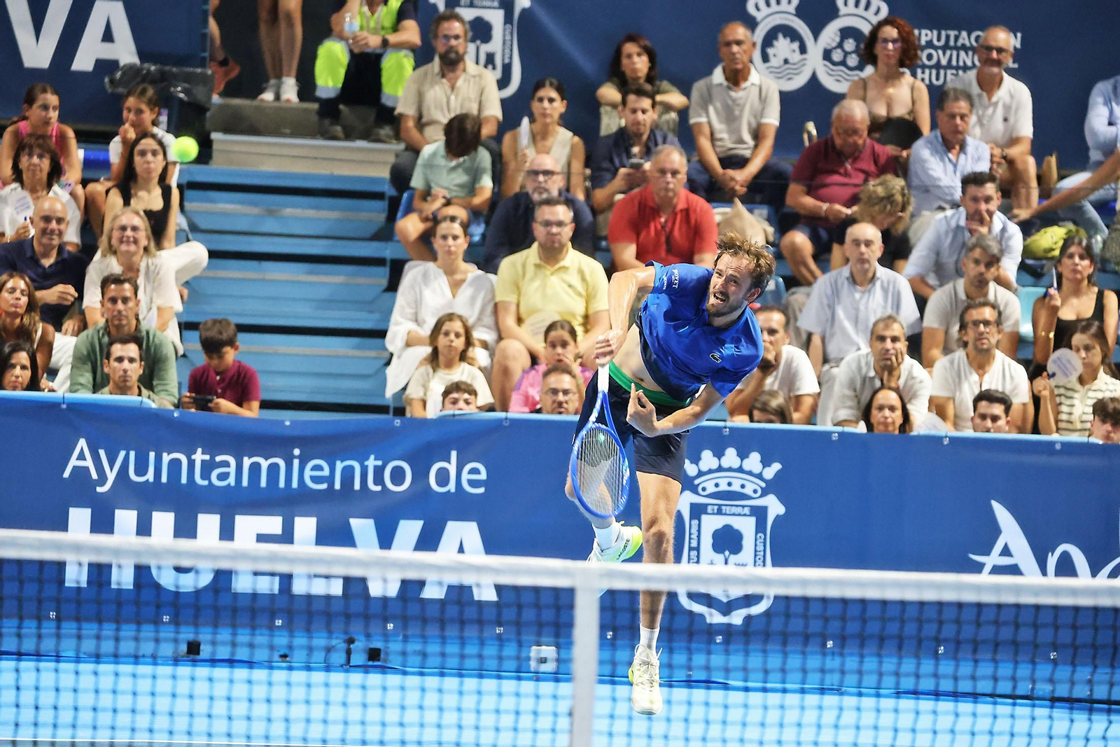 Imágenes de la final masculina de la Copa del Rey de tenis entre Daniil Medvedev y Alejandro Davidovich