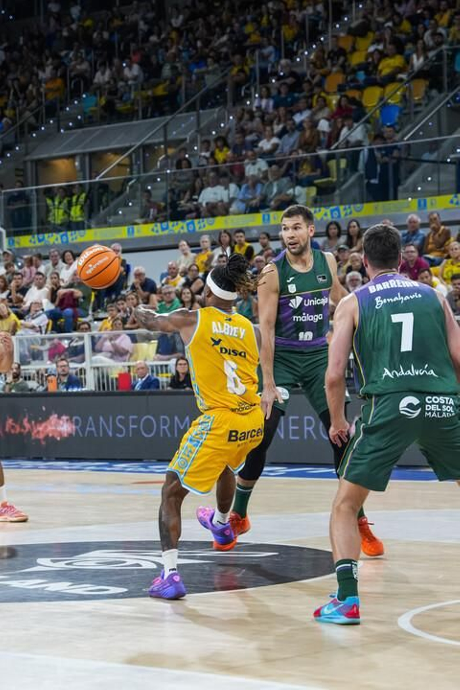 El Gran Canaria-Unicaja, en fotos