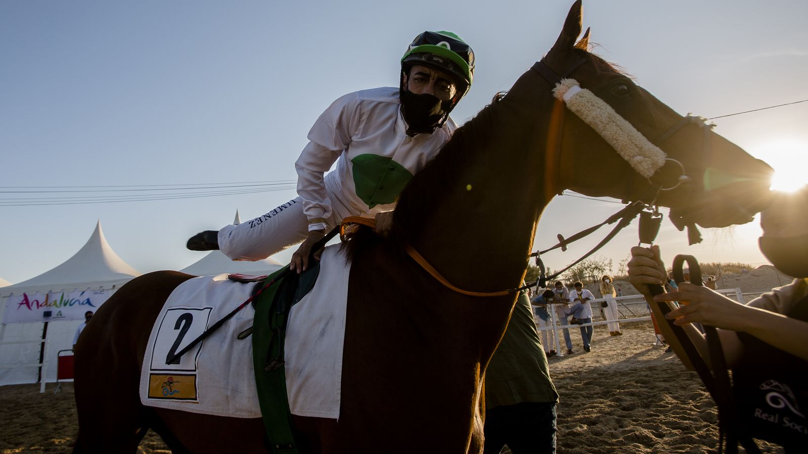 Las carreras de caballos en Sanlúcar en imágenes.
