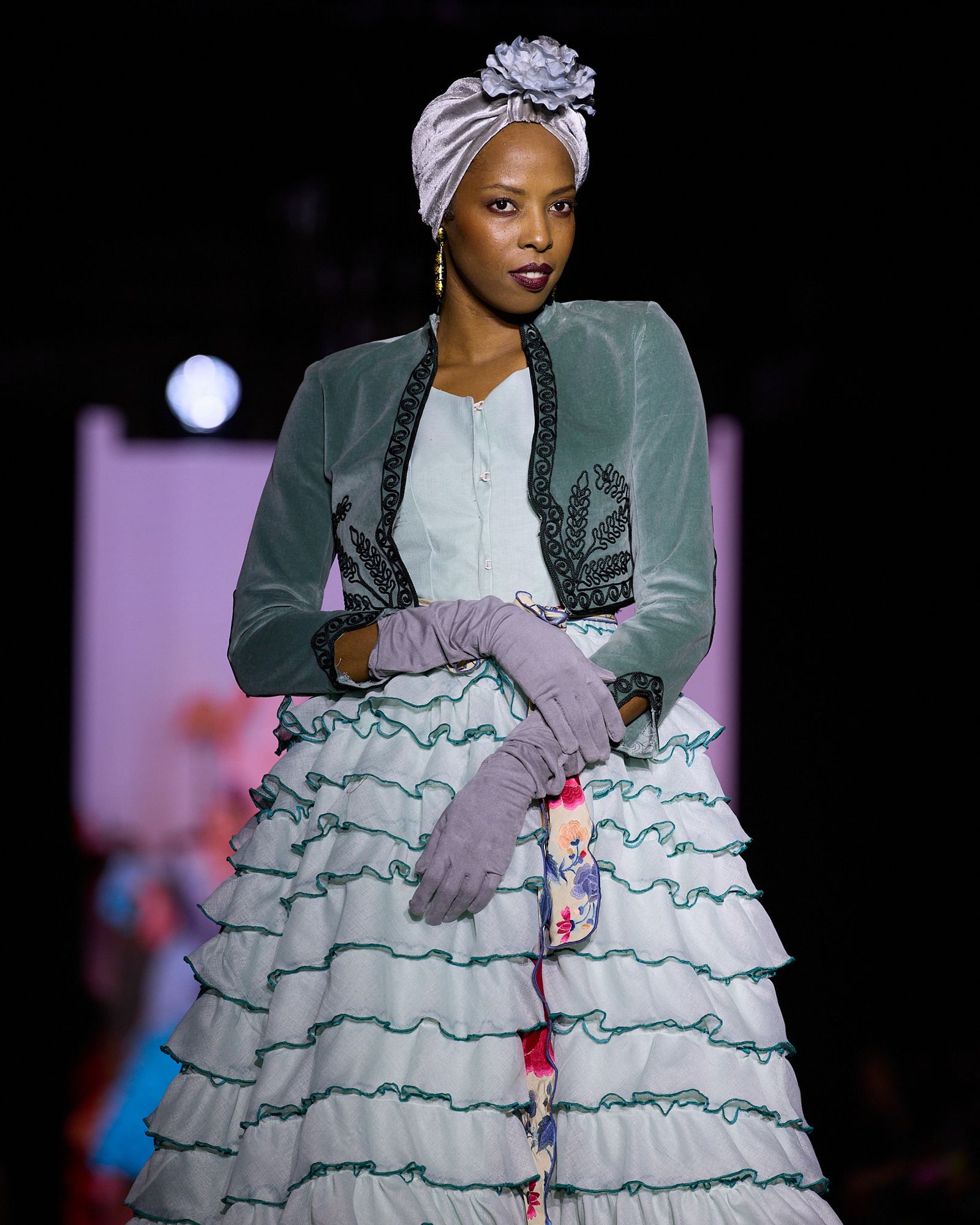 El desfile de flamenca Pol Núñez en We Love Flamenco 2026, todas las fotos
