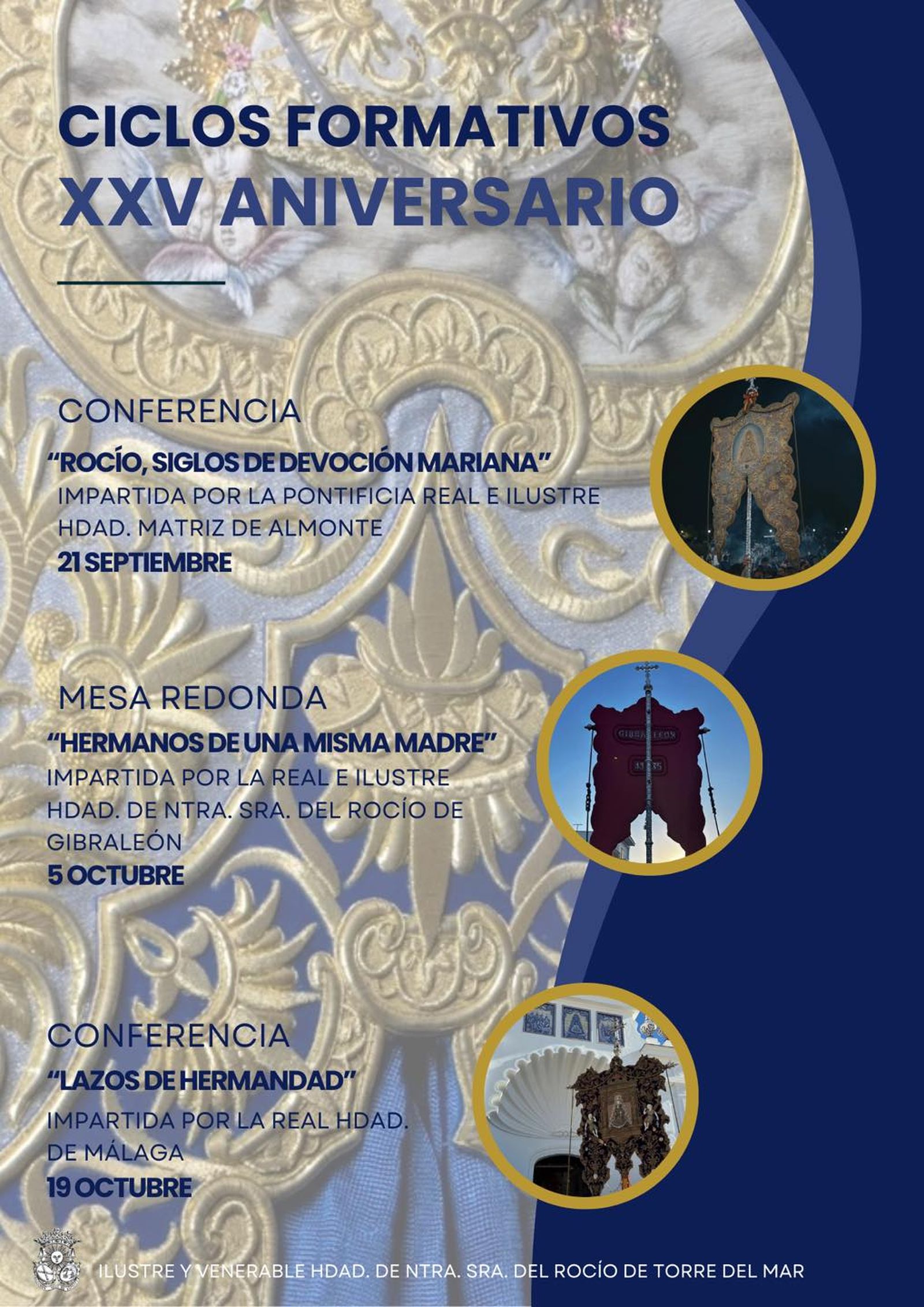 Cartel anunciador del ciclo formativo.