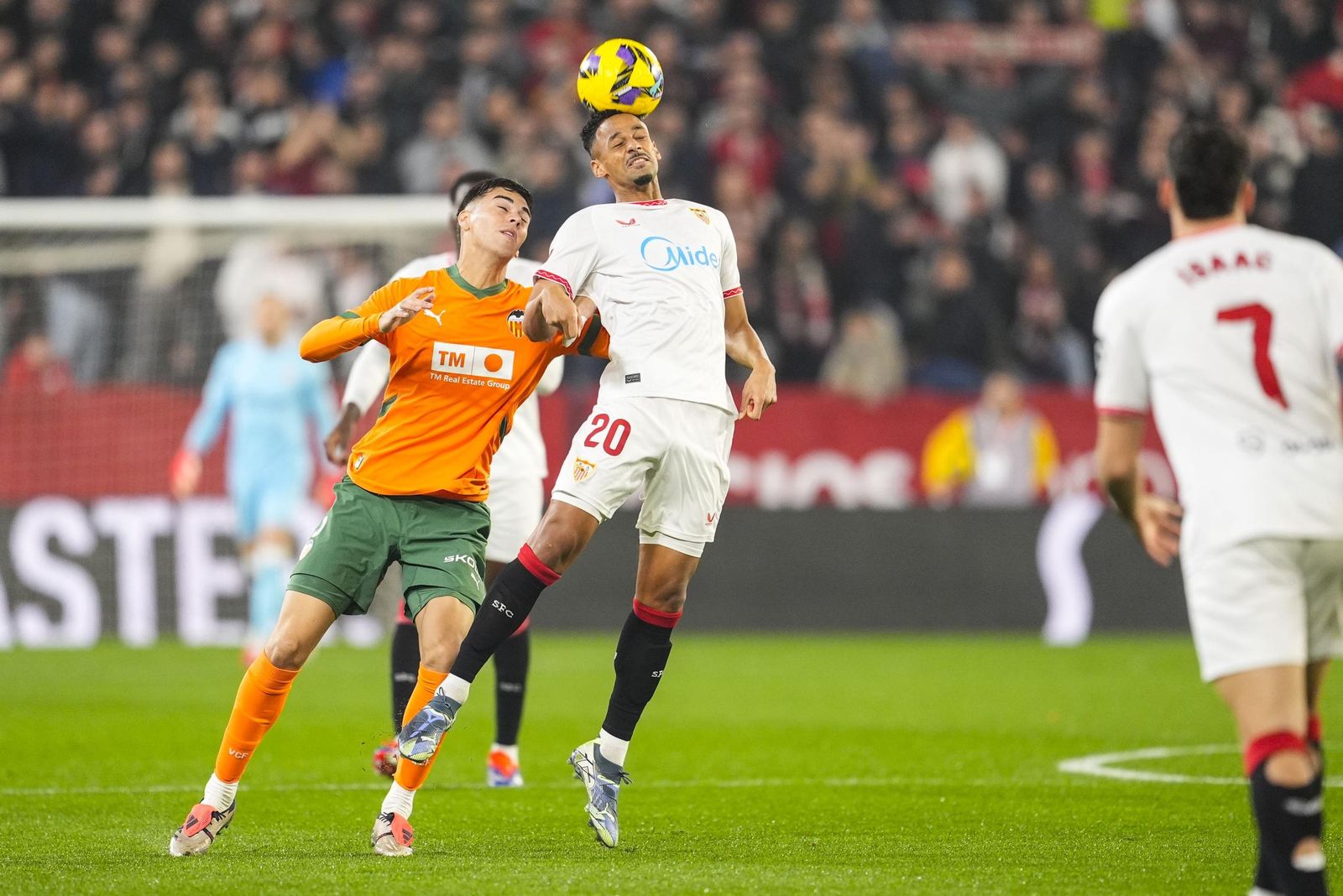 Las mejores imágenes del partido Sevilla - Valencia