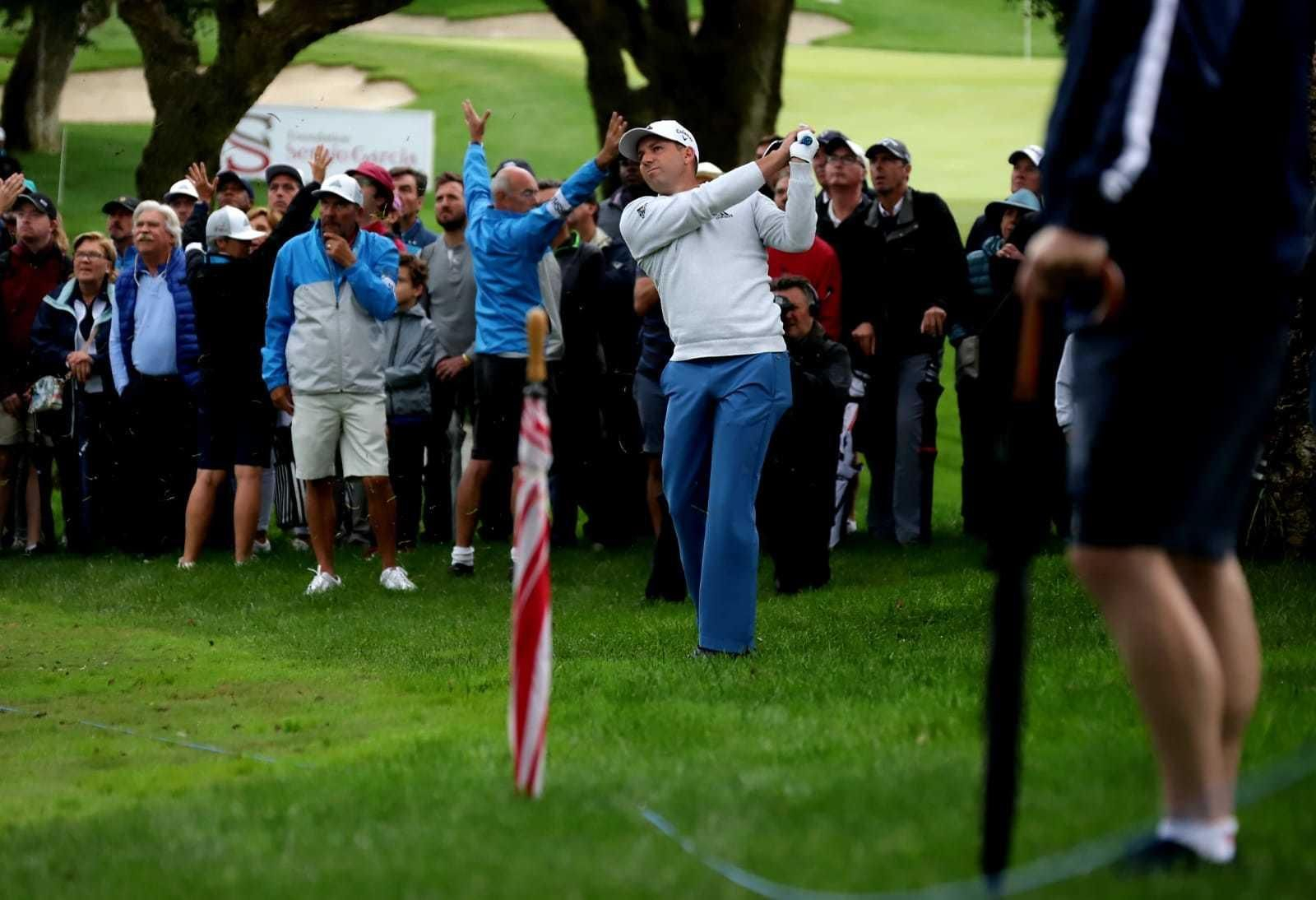 Sergio García en el inicio del Andalucía Masters.