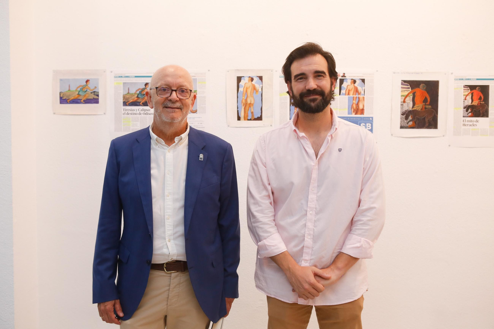Fotos de la inauguración de la exposición Mitos del fin de un mundo en Algeciras