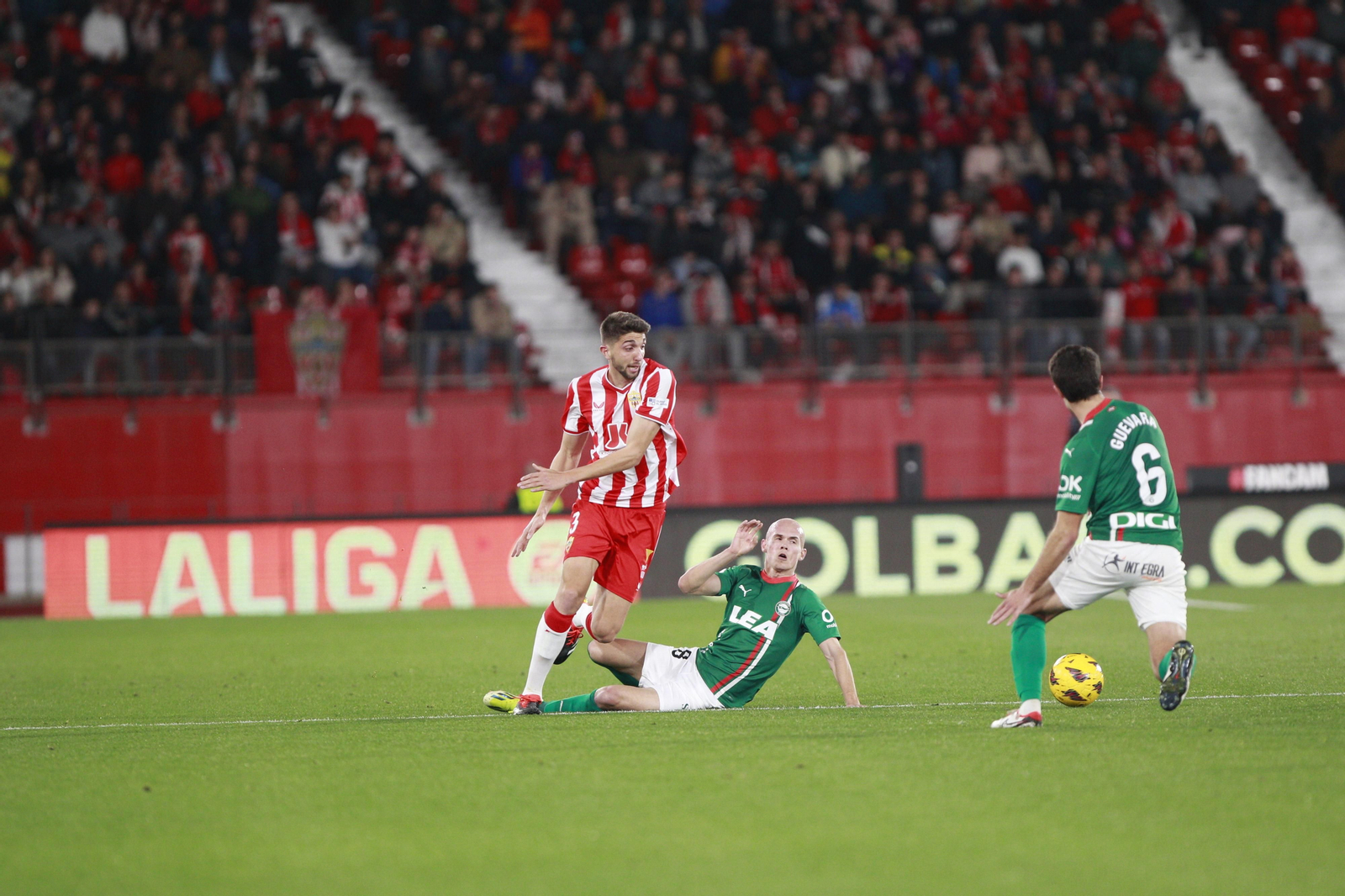 Imágenes del partido U.D. Almería-Deportivo Alavés
