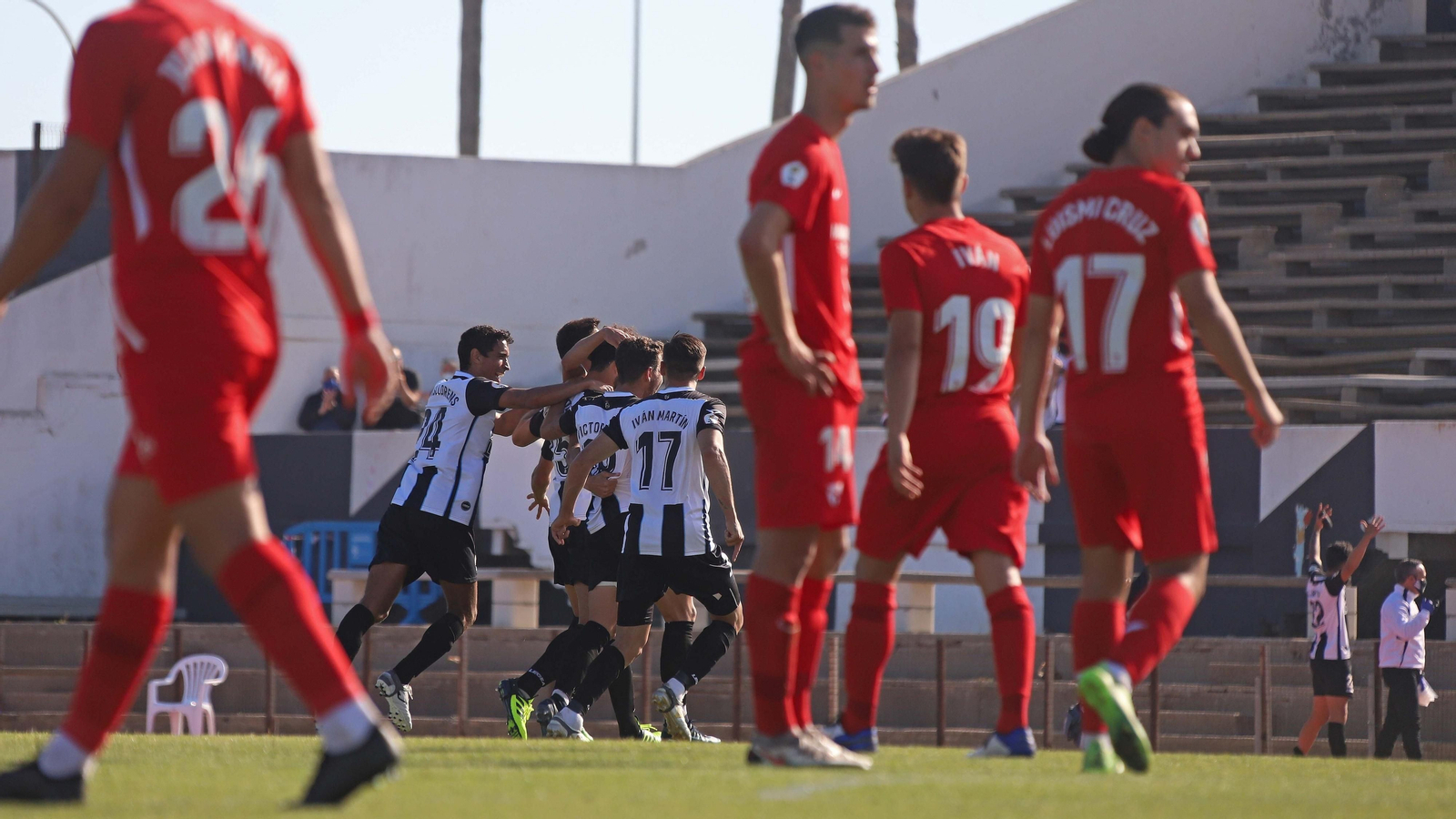 Las mejores fotos del Balona - Sevilla Atlético