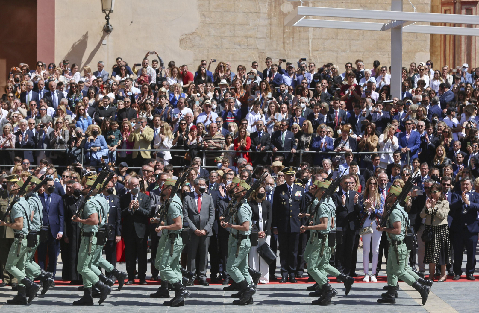 Las fotos de la Legión, en el Jueves Santo de Málaga