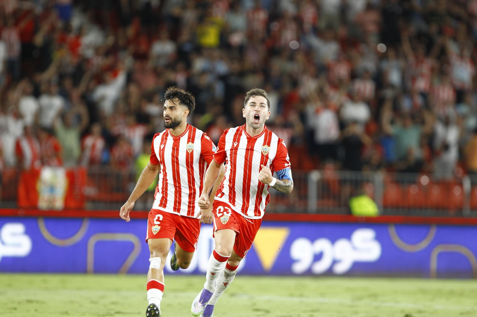 Las fotos del partido U.D. Almería-Sporting de Gijón