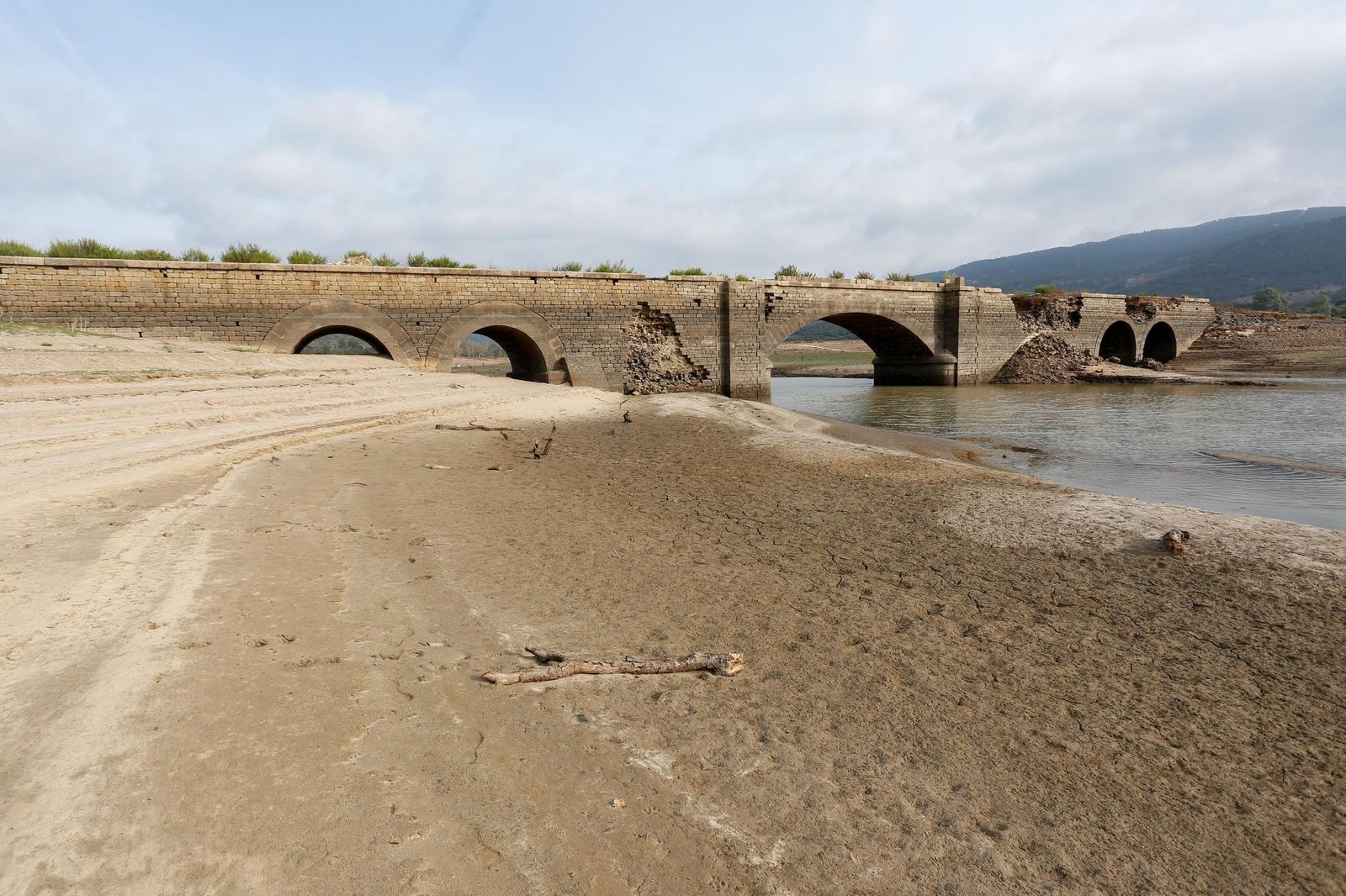Fotos del estado del pantano de Charco Redondo en Los Barrios