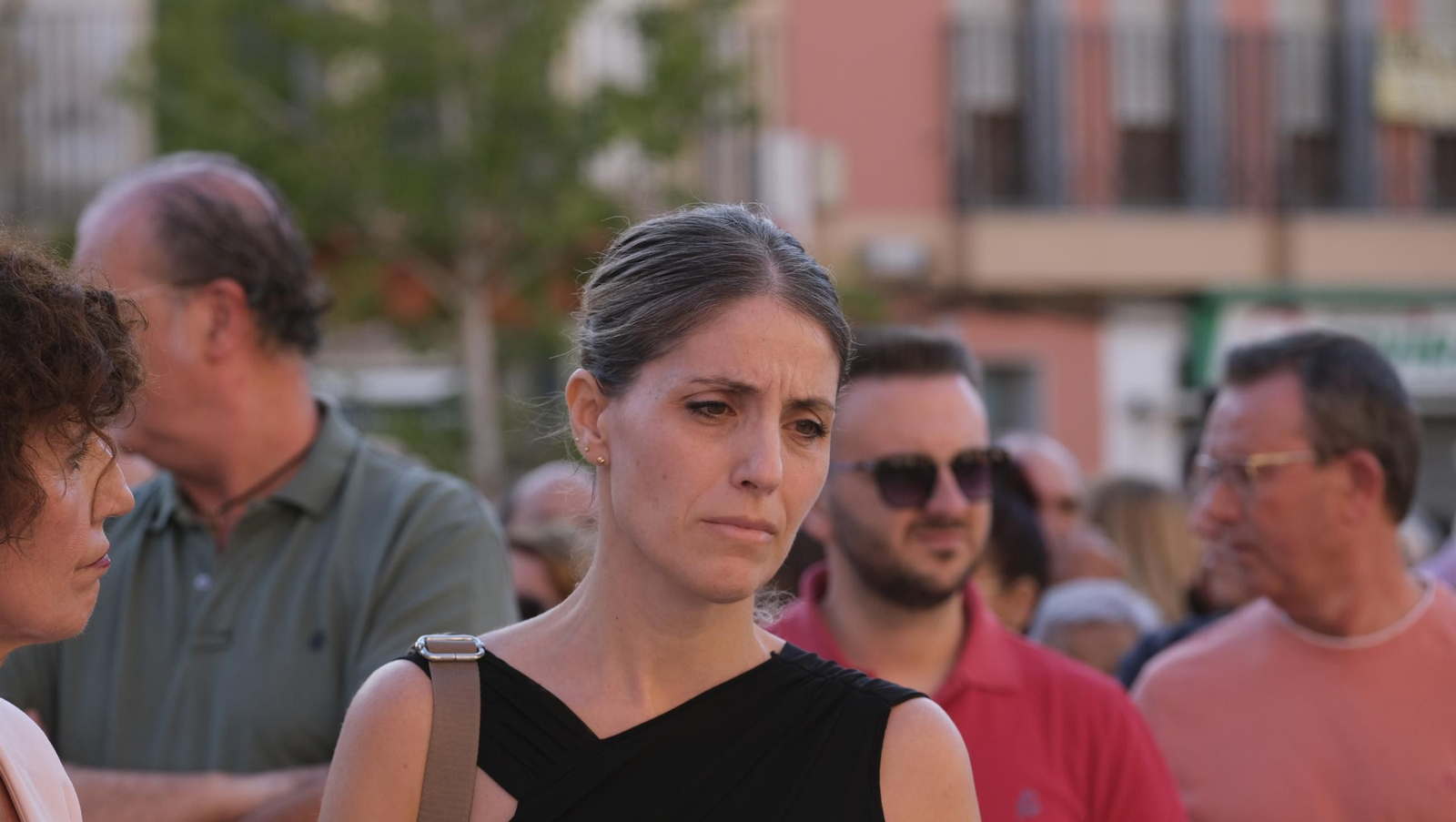 Las fotos de la masiva concentración por el asesinato de Antonio Campos en Berja