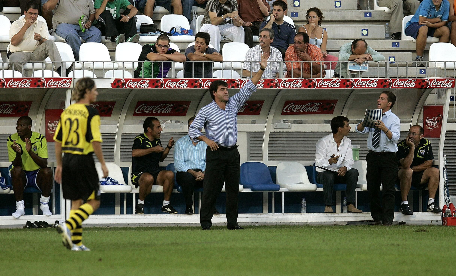 El paso de Marcos Alonso por el Málaga CF, en fotos
