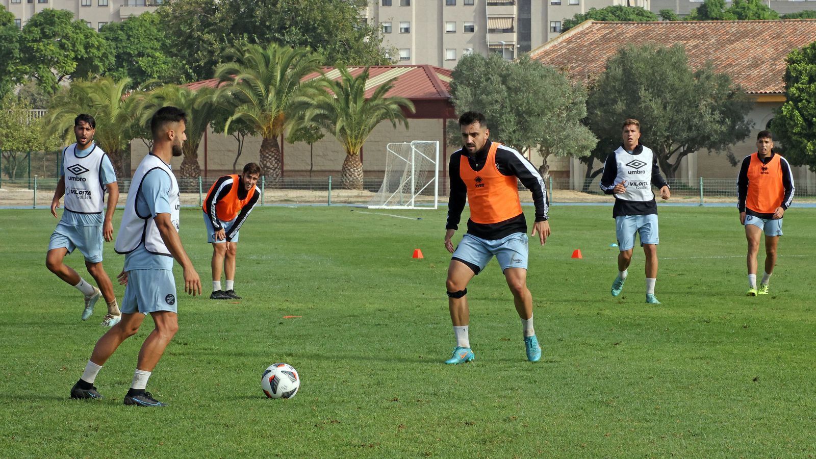 Entrenamiento del Xerez DFC en el 'Pepe Ravelo'