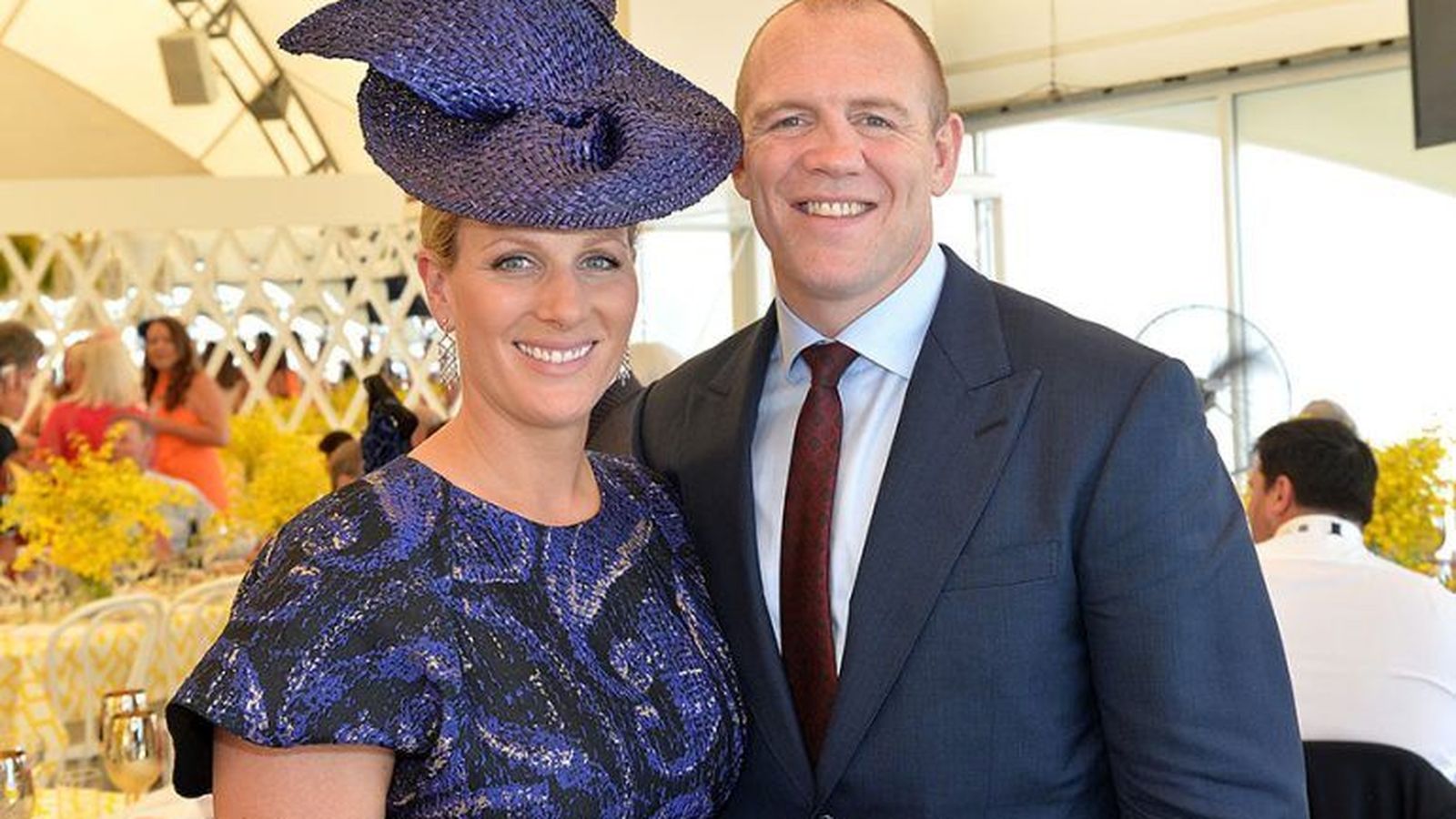 Zara Tindall y su esposo, Mike.