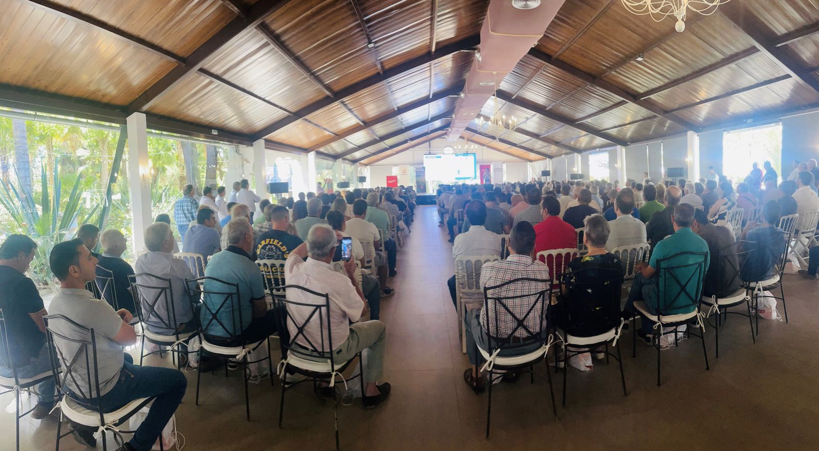 Acto de entrega del premio de Azucarera a los mejores remolacheros de Andalucía.